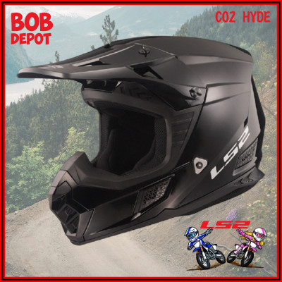 Casques Hors-Route COZ HYDE - Noir Mat