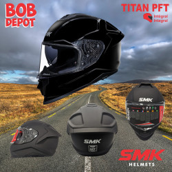 Casque de Moto Intégral TITAN - Noir Mat