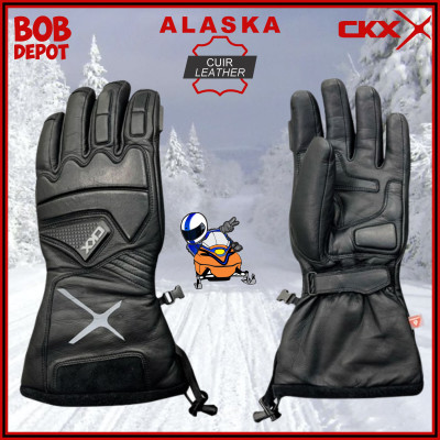 Gants de Motoneige/VTT ALASKA en Cuir