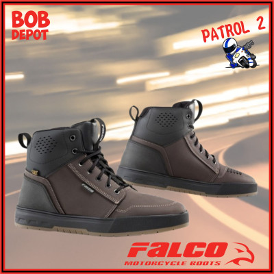 Bottes de Moto PATROL 2 - Brun