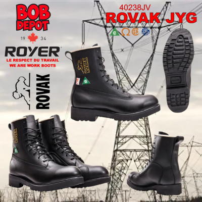 Bottes de Monteurs de Ligne 10" ROVAK JYG