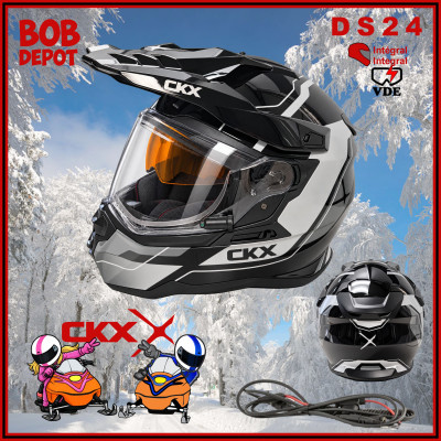 Casque à Double Usage DS24 SWIFT VDE - Visière Électrique