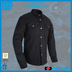 Chemise de Moto KICKBACK 2.0 - Noir