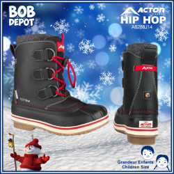 Bottes Hiver HIP HOP pour enfants avec Feutre Amovible