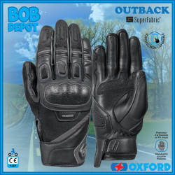 Gants de Moto OUTBACK - Noir