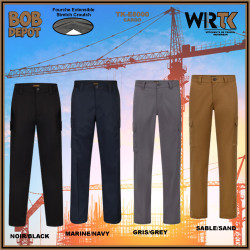 Pantalon de Travail Cargo Extensible - entrejambe extensible