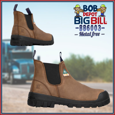 Bottes de Travail 6'' Chelsea Canuck - Brune