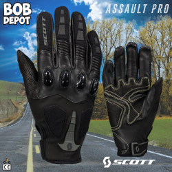 Gants de Moto ASSAULT PRO - Noir