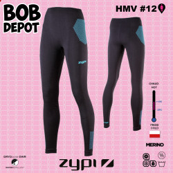 Pantalon Thermique HMV #12 - Noir/Bleu