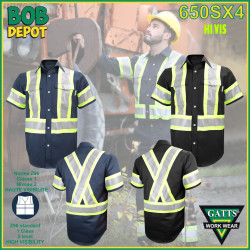 Chemise à Manches Courtes - Hi-Viz