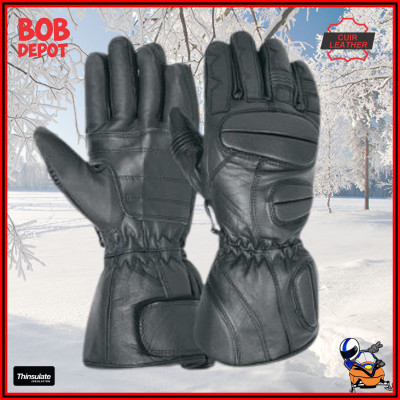 Gants de Motoneige/VTT en Cuir