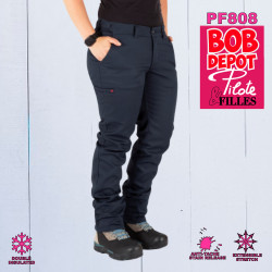 Pantalon de Travail Doublé avec Taille Flexible