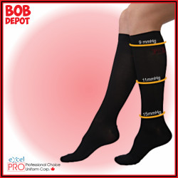 Bas/Chaussettes de Compression - 2 Paires