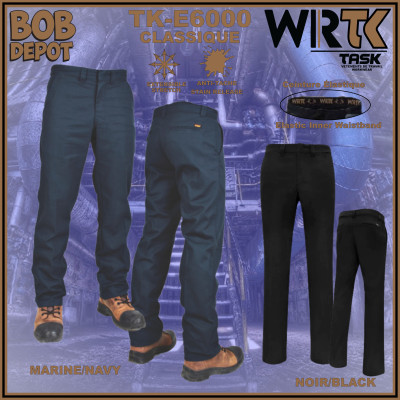 Pantalon de Travail Classique Extensible