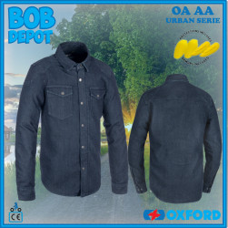 Chemise de Moto ORIGINAL APPROVED AA - Indigo