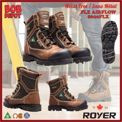 Bottes de Travail FLX AIRFLOW - Brun