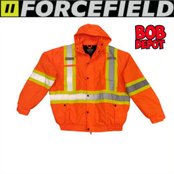 Manteau de Travail Isolé - Hi-Viz