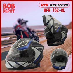 Casques de Moto Modulaire DIVISE BLUE