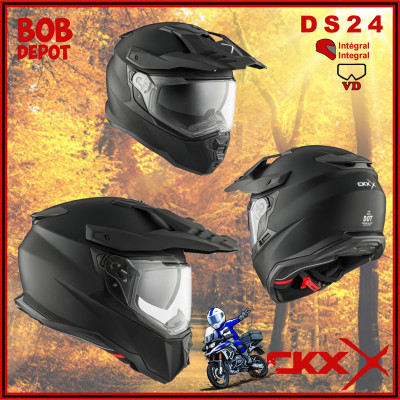 Casque à Double Usage DS24 - Visière Double