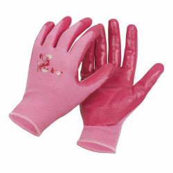 Gants Nitile de Jardinage - Rose