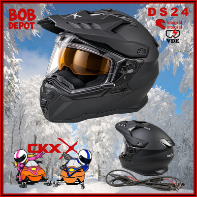 Casque à Double Usage DS24 VDE - Visière Électrique