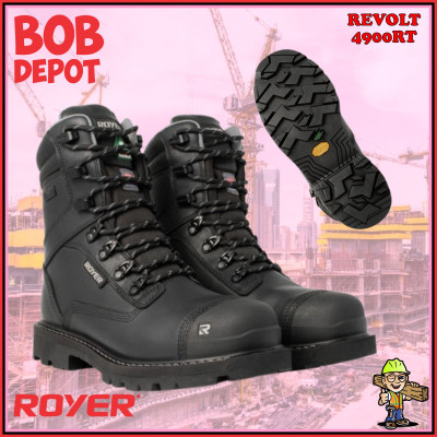 Bottes de Travail REVOLT™ VIBRAM® TC4+ - Noir