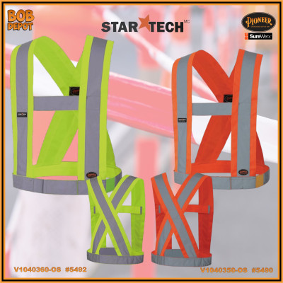 Ceinture/Bretelle de Sécurité de Ajustable - Hi-Viz