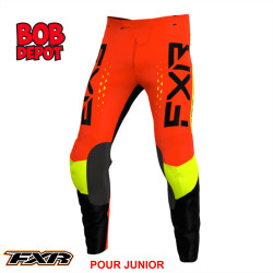 Pantalon Hors-Route YTH CLUTCH PRO MX - Noir/Rouge/Hi-Viz