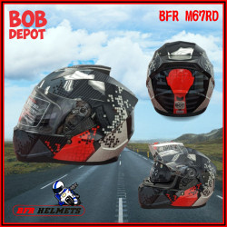 Casque de Moto Intégral PIXEL RED