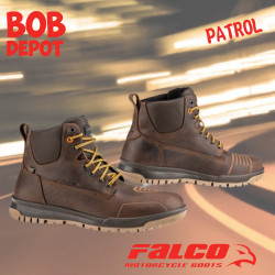 Bottes de Moto PATROL - Brun Foncé