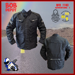 Manteau de Moto ADVETURE I - Noir