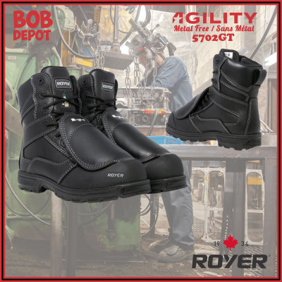Bottes de Travail AGILITY avec Protecteur Métatarsien
