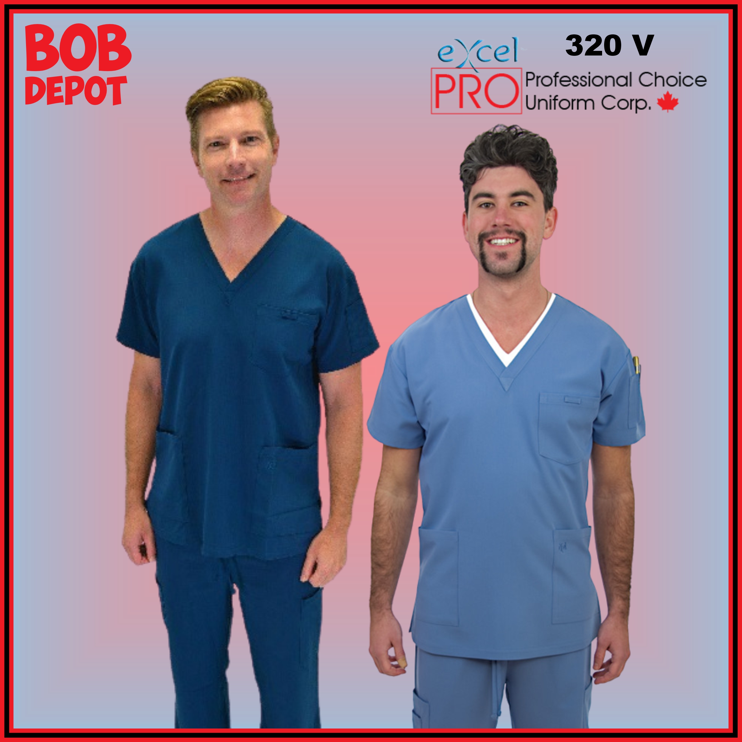 Haut D'uniforme Médicaux - Encolure en V